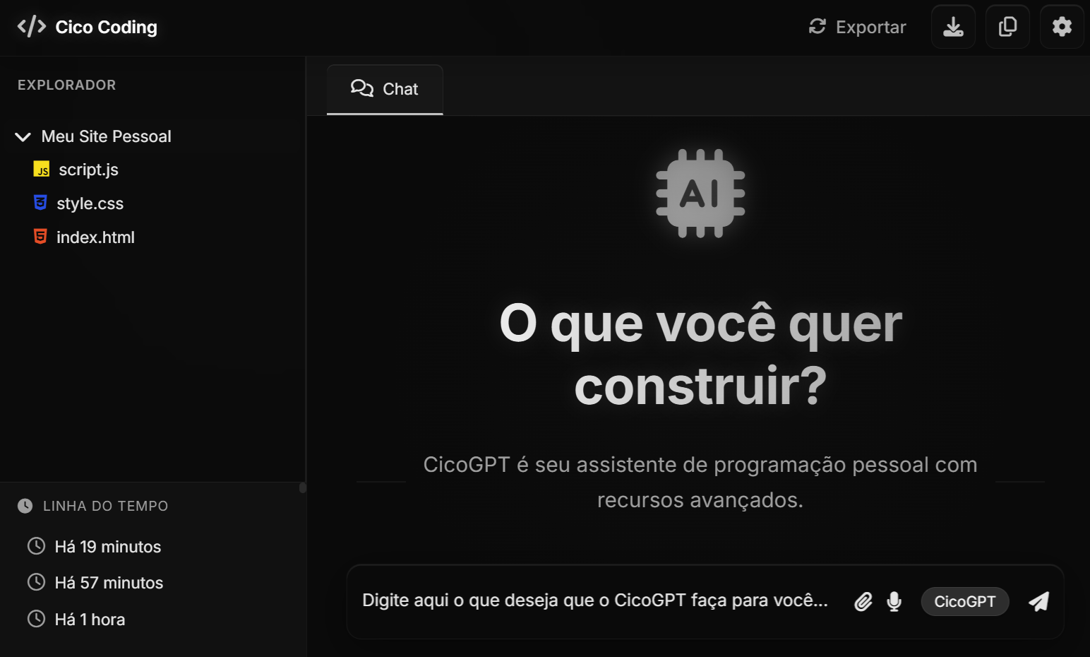 Cico Coding Screenshot